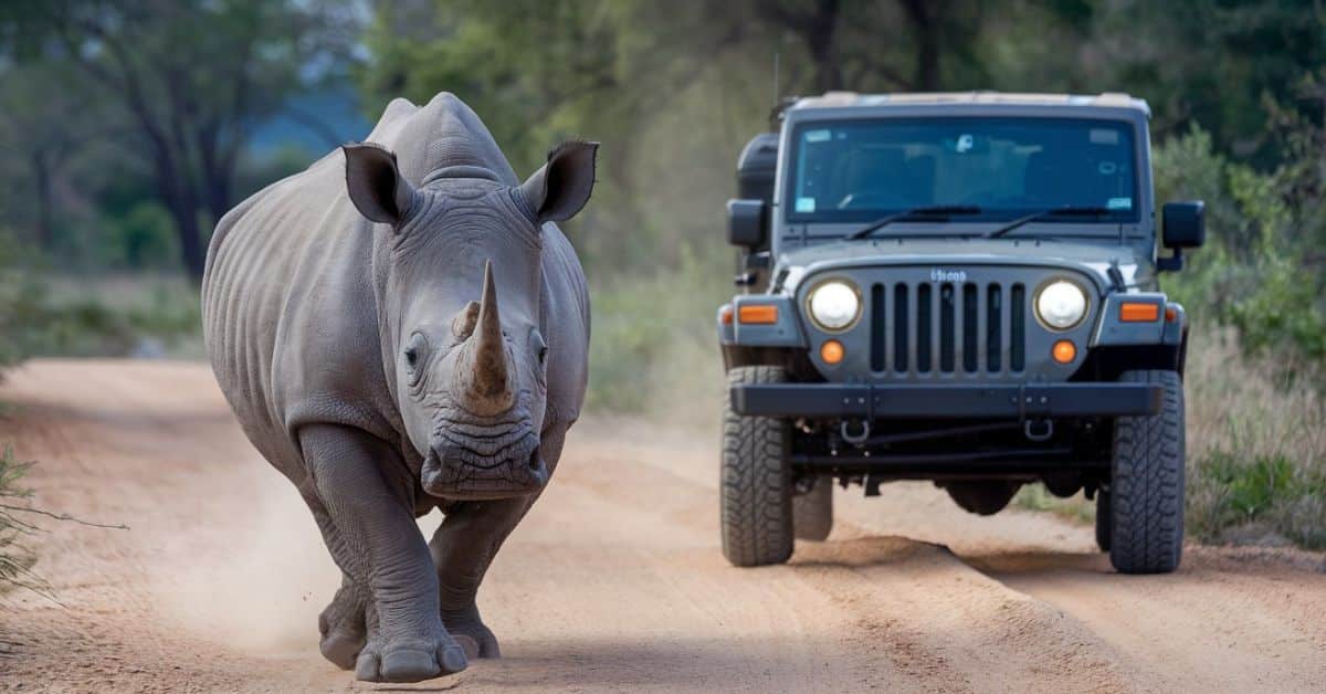 How common are rhino attacks?