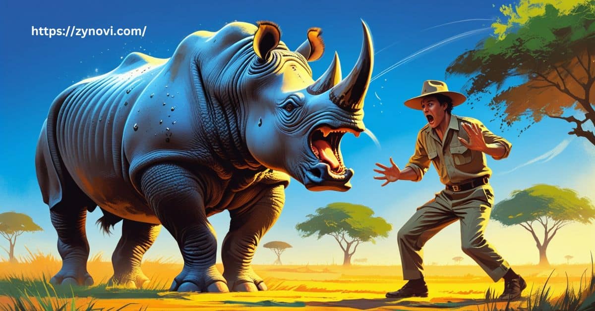 are rhinos dangerous