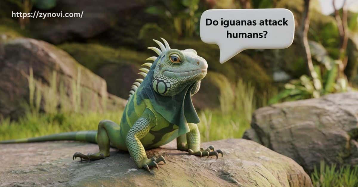 do iguanas attack humans